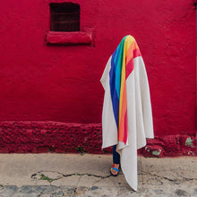 Load image into Gallery viewer, Tule Blanket Oaxaca Calle
